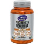 Now Foods Foods L-Arginin a L-Ornithin 100 kapslí – Hledejceny.cz