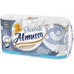 Almusso Decorato bílé 3-vrstvý 6 ks – Zboží Dáma