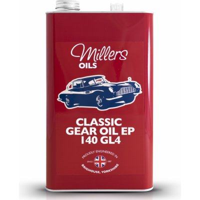 Millers Oils Classic Gear Oil EP 140 5 l – Zbozi.Blesk.cz