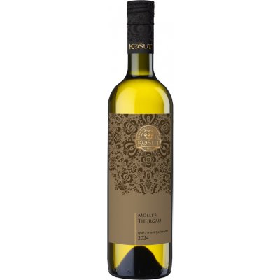 Rodinné vinařství Košut Müller Thurgau výběr z hroznů polosuché bílé 2024 13% 0,75 l (holá láhev) – Sleviste.cz