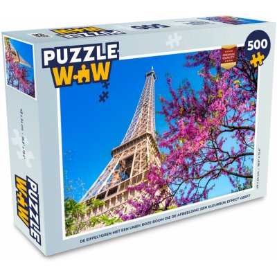 Puzzle Romantická Paříž 500 dílků