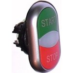 Eaton M22-DDL-GR-GB1/GB0 216702 Dvojité tlačítko hlavice-START/STOP zelená/červ. – Hledejceny.cz