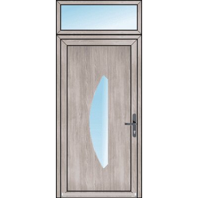OknaDvereNaMiru.cz Vchodové dveře STYL 115 + Nadsvětlík 90 x 220 cm – Hledejceny.cz