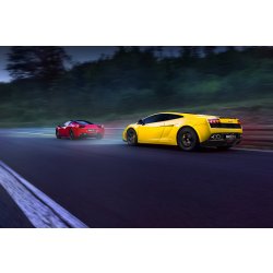 Ferrari vs Lamborghini Morava 1 osoba 40 minut
