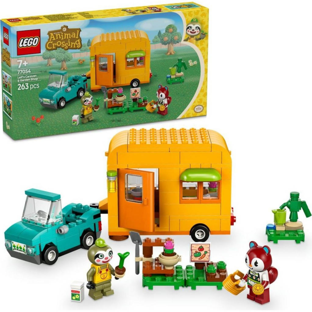 LEGO Animal Crossing™ 77054 Leif, karavan a zahradnictví