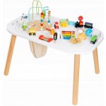 Derrson dětský multifunkční stůl s aktivitami a vláčkodráhou – Hledejceny.cz
