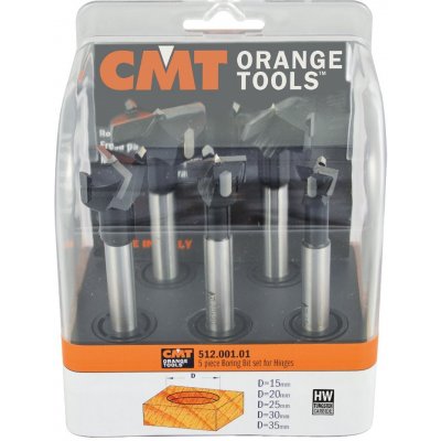 CMT Orange Tools Sada sukovníků - SK C512 - 5ks, CMT – Zbozi.Blesk.cz