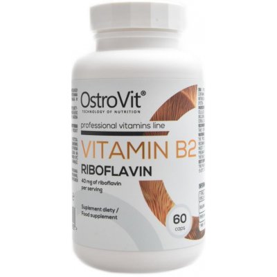 Ostrovit Vitamin B2 riboflavin 60 kapslí – Hledejceny.cz