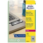 Avery Zweckform L6009-20 Velmi odolné etikety 45,7x21,2mm 960 ks stříbrná – Zboží Mobilmania