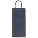 Sadoch Allegra - papírová taška - 140 x 85 x 390 mm, na lahev, modrá – Zboží Dáma