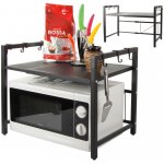 Verk Group Stojan na mikrovlnnou troubu s nastavitelnou policí – Hledejceny.cz