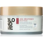 Schwarzkopf BlondME All Blondes Rich Maske 200 ml – Hledejceny.cz