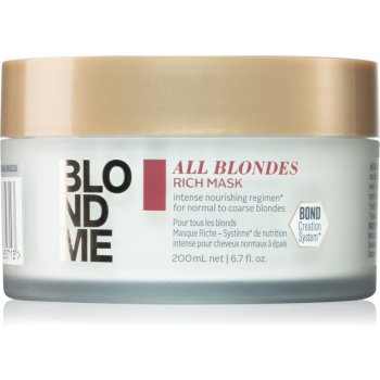 Schwarzkopf BlondME All Blondes Rich Maske 200 ml