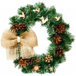 LAALU Vánoční věnec lesní pohádka 20 cm – Zboží Dáma