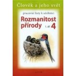 Pracovní listy k učebnici Rozmanitost přírody 4, 1.díl – Zboží Mobilmania