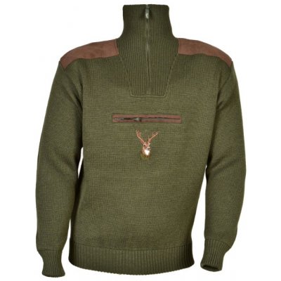 Svetr Margita Trapper Myslivecký Hubertus výšivka jelen – Zboží Dáma