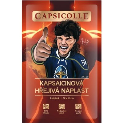 Tým pro farmacii capsicolle Kapsaicinová hřej.náplast 12 x 18 cm 50 ks – Zboží Mobilmania