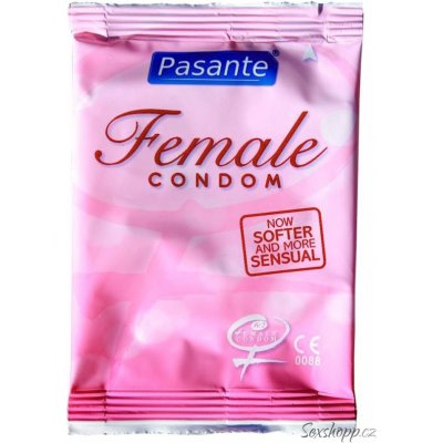 Pasante Female kondom bez latexu 1 ks – Zboží Mobilmania