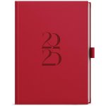 David Deny A5 Denní 2025 červená – Zboží Mobilmania