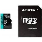 ADATA MicroSDXC 256 GB AUSDX256GUI3V30SA2-RA1 – Zbozi.Blesk.cz