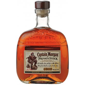 Captain Morgan Private Stock 40% 1,75 l (holá láhev)