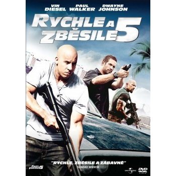 Rychle a zběsile 5 DVD