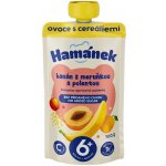 Hamánek kapsička Jablko s banánem meruňkou a polentou 100 g – Sleviste.cz