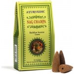 Ayurvedic Nag Champa indické vonné františky tekoucí dým 10 ks – Sleviste.cz