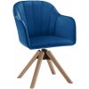 Jídelní židle MOB Daine buk / tmavě modrá