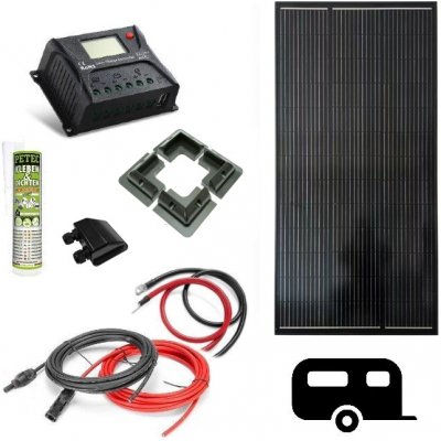 VSelektro Solar kit 100 Wp 100W – Sleviste.cz