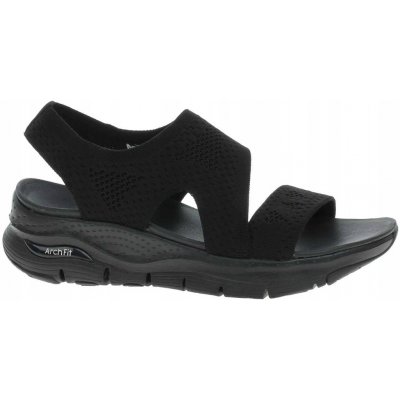 Skechers ARCH FIT - BRIGHTEST DAY Dámské sandály černá – Zboží Dáma