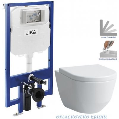 JIKA WC LAUFEN PRO RIMLESS + SEDÁTKO H894652 X LP1 – Zboží Dáma