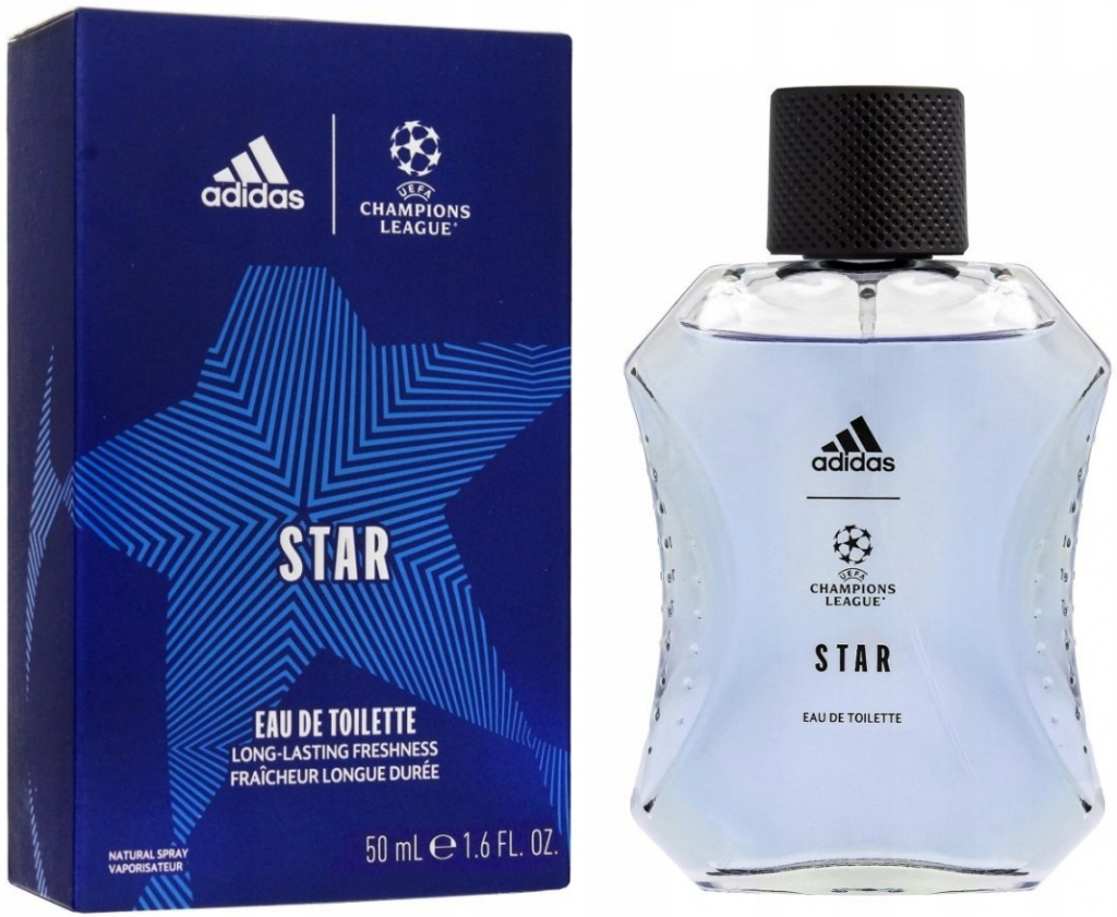 adidas UEFA Champions League Star Edition toaletní voda pánská 50 ml