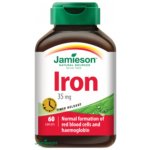 Jamieson Železo 35 mg s postupným uvolňováním 60 tablet – Hledejceny.cz