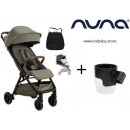 Nuna Sport TRVL™ včetně pláštěnky a transportní tašky pine 2023