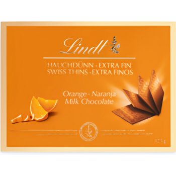 Lindt Thins Orange 125 g