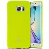 Pouzdro a kryt na mobilní telefon Samsung Pouzdro Jelly case Samsung Galaxy S6 edge limetkové