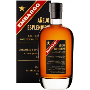 Embargo Anejo Esplendido 40% 0,7 l (karton)