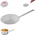 Orion Nerezová indukční podložka s odnímatelnou rukojetí 20 cm – Sleviste.cz