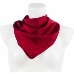 Biju dámský hedvábný čtvercový šátek YF350-13 letuška vínově červená 7200622-15 – Zboží Dáma