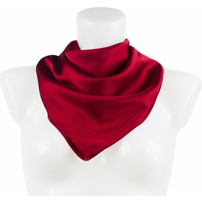 Biju dámský hedvábný čtvercový šátek YF350-13 letuška vínově červená 7200622-15 – Zboží Dáma