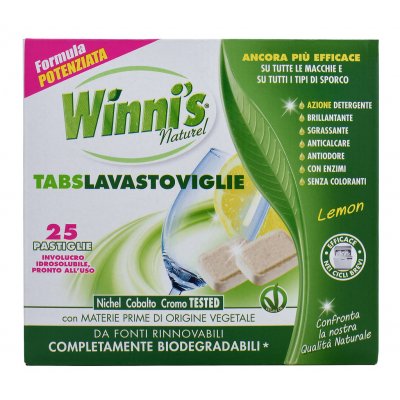 Winnis´s Tabs lavastovigle tablety do myčky 25 ks