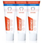 Elmex Caries Protection Whitening bělicí zubní pasta s fluoridem 3 x 75 ml