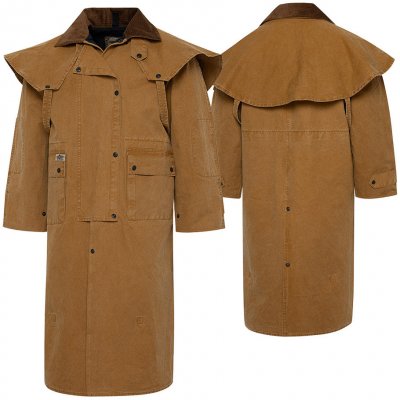 Stars and Stripes Westernový kabát zlatá field – Zboží Dáma