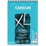 Canson XL Aquarelle skicák kroužková vazba 300g A5 20 archů – Hledejceny.cz