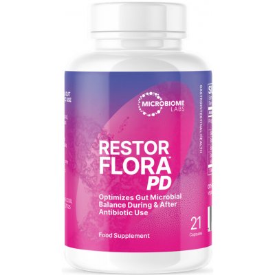 Microbiome Labs Restorflora PD 21 kapslí – Hledejceny.cz