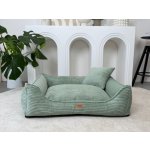 DENZOO NAPOLI pelíšek s paměťovou pěnou zelinkavý – Zboží Dáma