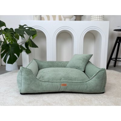 DENZOO NAPOLI pelíšek s paměťovou pěnou zelinkavý – Zboží Dáma