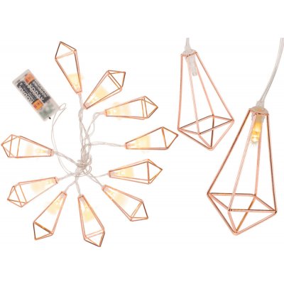 GiftyCity LED světelný řetěz 165 cm Diamanty – Hledejceny.cz