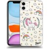 Pouzdro a kryt na mobilní telefon Apple Pouzdro Picasee silikonové Apple iPhone 11 - Unicorn star heaven čiré